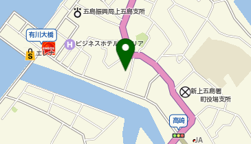 [EV]五島灘酒造(株) 和風ペンション し喜の地図画像