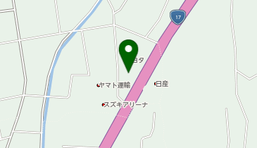 [EV]群馬トヨタ自動車(株) 高前バイパス店の地図画像