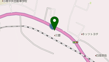 [EV]北海道三菱自動車販売(株) 小樽店の地図画像