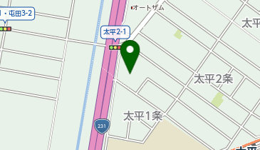 [EV]北海道三菱自動車販売(株) 石狩店の地図画像