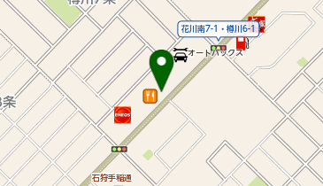 [EV]北海道三菱自動車販売(株) 花川店の地図画像