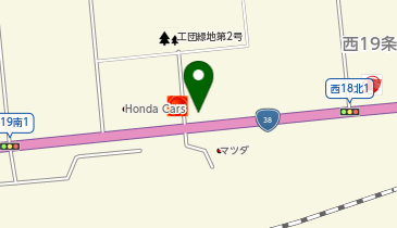 [EV]帯広三菱自動車販売(株) 西帯広店の地図画像