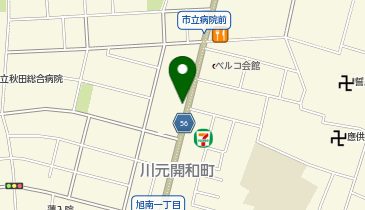 [EV]秋田三菱自動車販売(株) 秋田店・特販業販店の地図画像