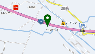 [EV]和歌山トヨペット(株) 岩出中島店の地図画像