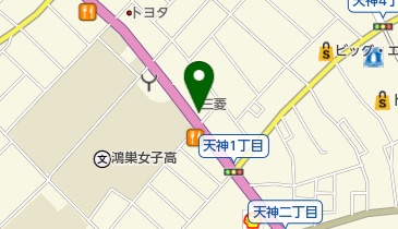 [EV]上尾三菱自動車販売(株) 鴻巣店の地図画像