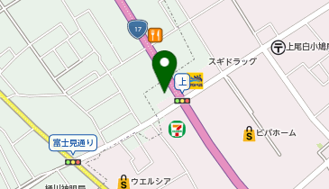 [EV]上尾三菱自動車販売(株) 上尾店 (電動DS)の地図画像