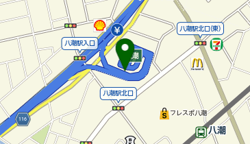 [EV]首都高速道路サービス(株) 高速6号三郷線 八潮PA (上り)の地図画像