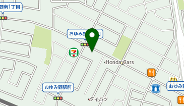 [EV]千葉三菱自動車販売(株) おゆみ野店の地図画像