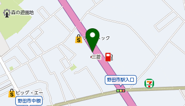 [EV]千葉三菱コルト自動車販売(株) 野田店の地図画像