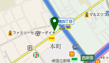 [EV]東日本三菱自動車販売(株) 新宿店の地図画像
