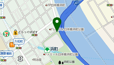 [EV]東京都中央区 中央区営浜町公園地下駐車場の地図画像