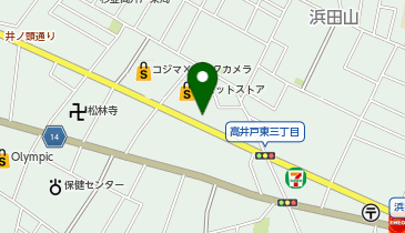 [EV]東日本三菱自動車販売(株) 高井戸店 (電動DS)の地図画像