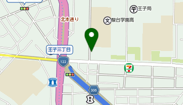 [EV]東日本三菱自動車販売(株) 王子店の地図画像