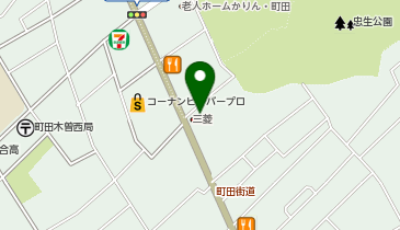 [EV]東日本三菱自動車販売(株) 町田店の地図画像