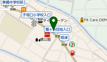 [EV]東日本三菱自動車販売(株) 元住吉店の地図画像