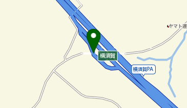 [EV]東日本高速道路(株) NEXCO東日本 横浜横須賀道路 横須賀PA (上り)の地図画像