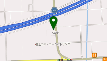 [EV]東日本三菱自動車販売(株) 海老名店の地図画像