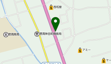 [EV]東日本三菱自動車販売(株) 穂高店の地図画像