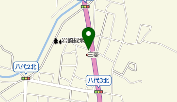 [EV]西日本三菱自動車販売(株) 岐阜北店の地図画像