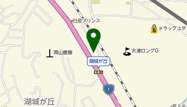 [EV]滋賀三菱自動車販売(株) 大津店の地図画像