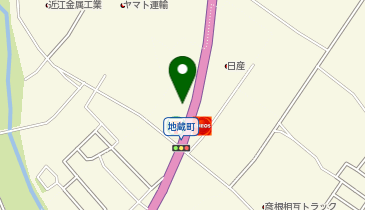 [EV]滋賀三菱自動車販売(株) 彦根店の地図画像