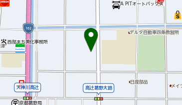 [EV]京都三菱自動車販売(株) カドノ店の地図画像