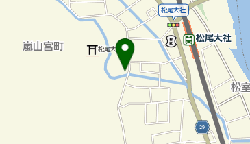 [EV]松尾大社の地図画像