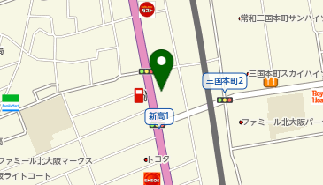 [EV]西日本三菱自動車販売(株) 新大阪店 (電動DS)の地図画像