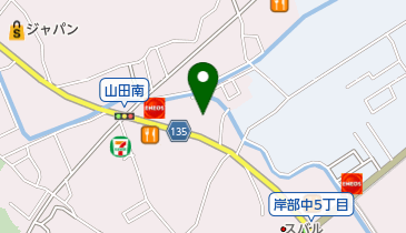 [EV]西日本三菱自動車販売(株) 吹田店の地図画像