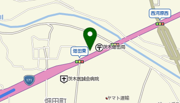 [EV]西日本三菱自動車販売(株) 茨木店 (電動DS)の地図画像