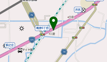 [EV]西日本三菱自動車販売(株) 高槻店の地図画像