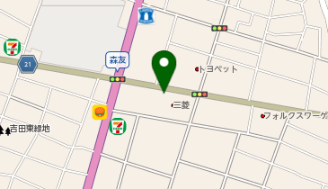 [EV]兵庫三菱自動車販売(株) 明石店の地図画像