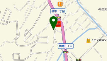 [EV]和歌山三菱自動車販売(株) 新宮店の地図画像