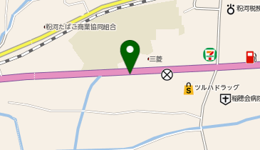 [EV]和歌山三菱自動車販売(株) 粉河店の地図画像