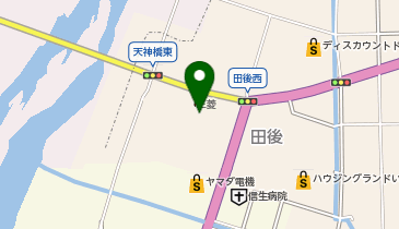 [EV]日本海三菱自動車販売(株) 倉吉田後店の地図画像