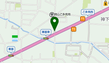 [EV]岡山トヨペット(株) Hi Touch東岡山の地図画像