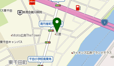 [EV]広島三菱自動車販売(株) 南竹屋店の地図画像