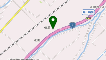 [EV]福山三菱自動車販売(株) 福山本店 (電動DS)の地図画像