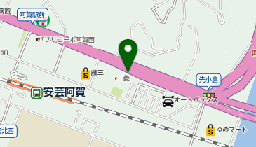 [EV]広島三菱自動車販売(株) 呉店の地図画像