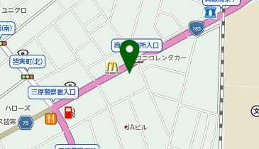 [EV]尾道三菱自動車販売(株) 三原店の地図画像