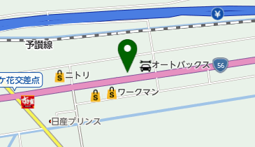 [EV]ネッツトヨタ瀬戸内(株) 大洲店の地図画像