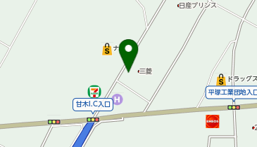 [EV]九州三菱自動車販売(株) 甘木店の地図画像