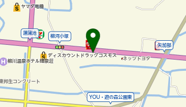 [EV]九州三菱自動車販売(株) 柳川店の地図画像