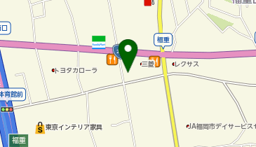 [EV]九州三菱自動車販売(株) 福重店の地図画像