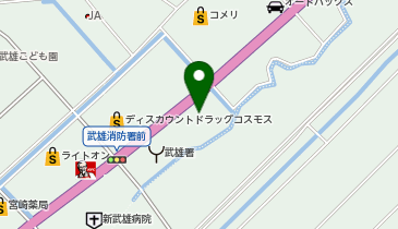 [EV]九州三菱自動車販売(株)佐賀 オートモール武雄店 (電動DS)の地図画像