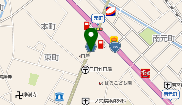 [EV]大分三菱自動車販売(株) 日田店の地図画像