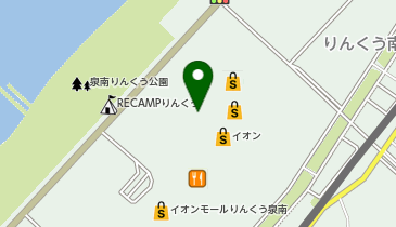 [EV]イオンモールりんくう泉南 (平面P F区画)の地図画像