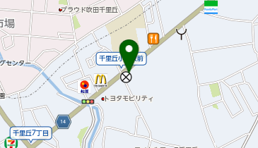 [EV](株)エネゲート 千里丘事業所 (千里丘エコパーク )の地図画像