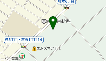 [EV]釧路トヨタ自動車(株) 芦野店の地図画像