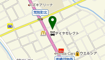 [EV]群馬三菱自動車販売(株) 前橋北店の地図画像